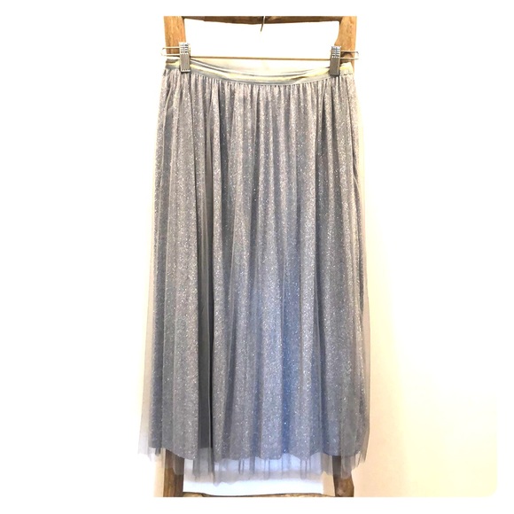 Pleated tulle midi skirt XS/S - Picture 1 of 5